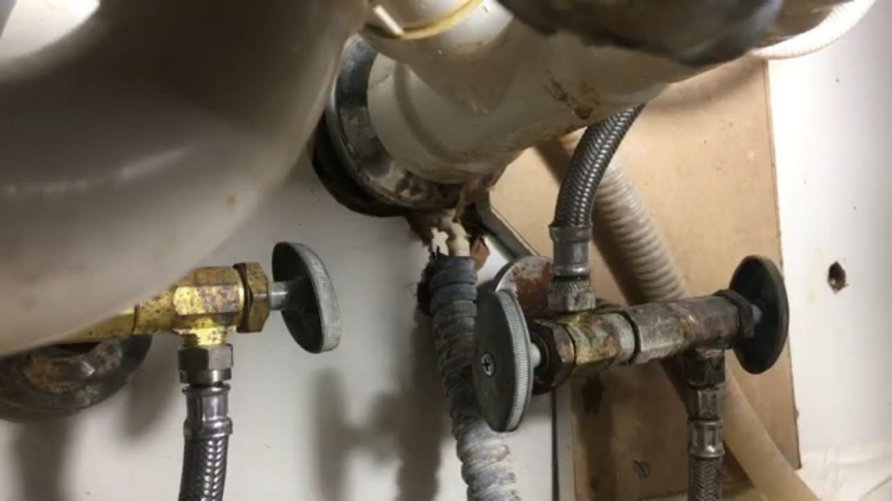 kitchen sink shower valve replacement