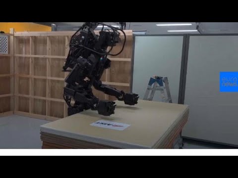 Watch: Robots try to replace humans