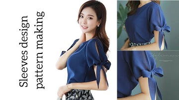 DIY: How to Make Beautiful Sleeve Design Patterns for Sewing Projects#patternmaking