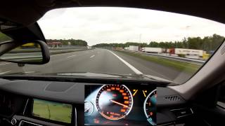 A fast drive on the Autobahn A1 with a BMW 730d, Part 1: From Bremen to Hamburg