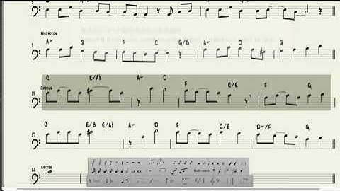 Align chord symbols   コードを揃える