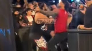 Angry Jimmy Uso &amp; Jey Uso attack Jacob fatu on WWE Raw