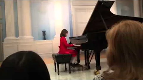 Shiloh Davis at Alabama Piano Gallery Recital Dec....