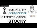 Schrödinger inc (SDGR) stock | Safest/Best biotech stock?