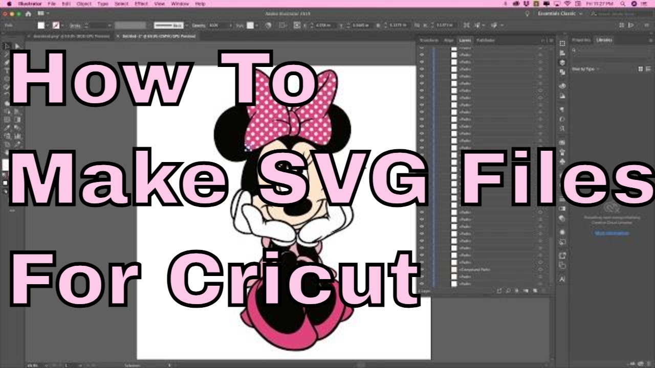 Download How To Make Svg Files For Cricut Youtube SVG, PNG, EPS, DXF File