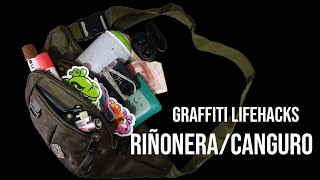 Graffiti life hacks, hoy riñonera/cangurera