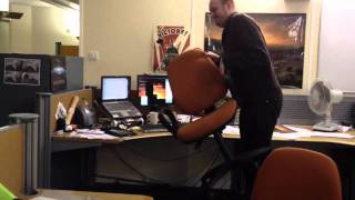 T-Rex Moves a Chair
