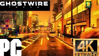 Exploring the Haunting Streets of Ghostwire: Tokyo (PC Gameplay)