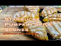 Starbucks Pumpkin Spice Scones (Copycat but Tastier)