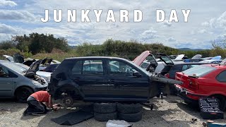 Junkyard Day! ( FK Coilovers, Mk3 Parts, 4Motion Swap )