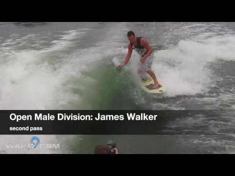 2009 NWWSA Wakesurf Open - Open Male - James Walker