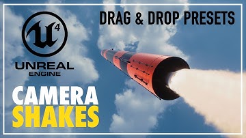 Camera Shakes for Unreal Engine 4/5 (Drag and Drop Presets) - Updatable Product