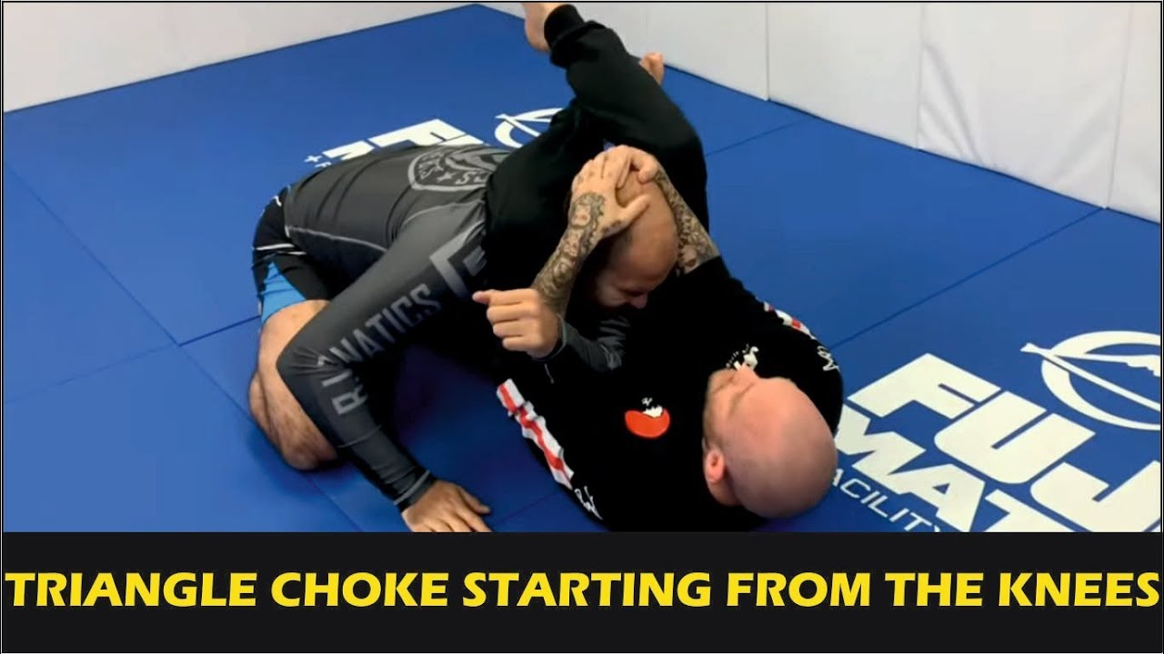 The Most Efficient Triangle Choke Starting From The Knees By Jeff