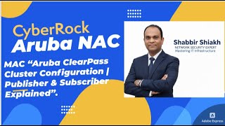 “Aruba ClearPass Cluster Configuration | Publisher & Subscriber Explained”