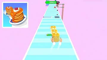 Pancake Run - Gameplay Walkthrough - Levels 4-5 - Android,iOs (Part 1)