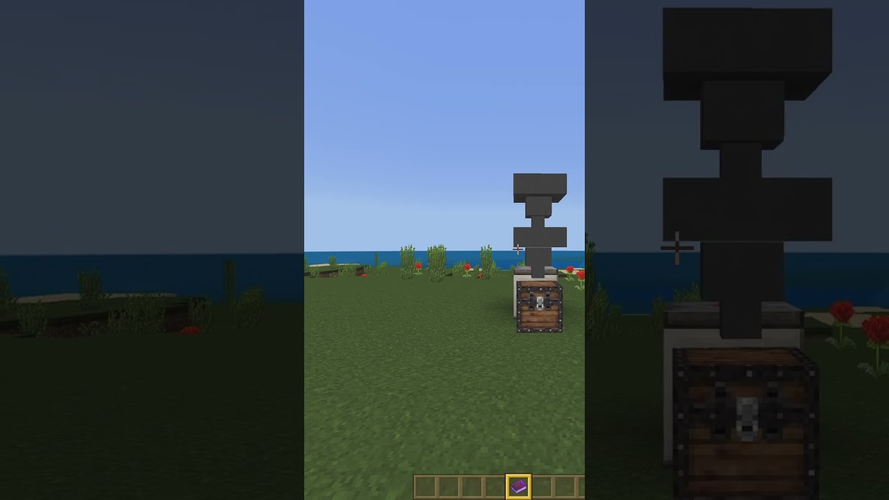 I just made creating materials list for Minecraft Bedrock SO INCREDIBLY EASY #Short #minecraftshorts