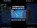 Cet ABONNÉ a le COMPTE le PLUS RARE de FORTNITE !