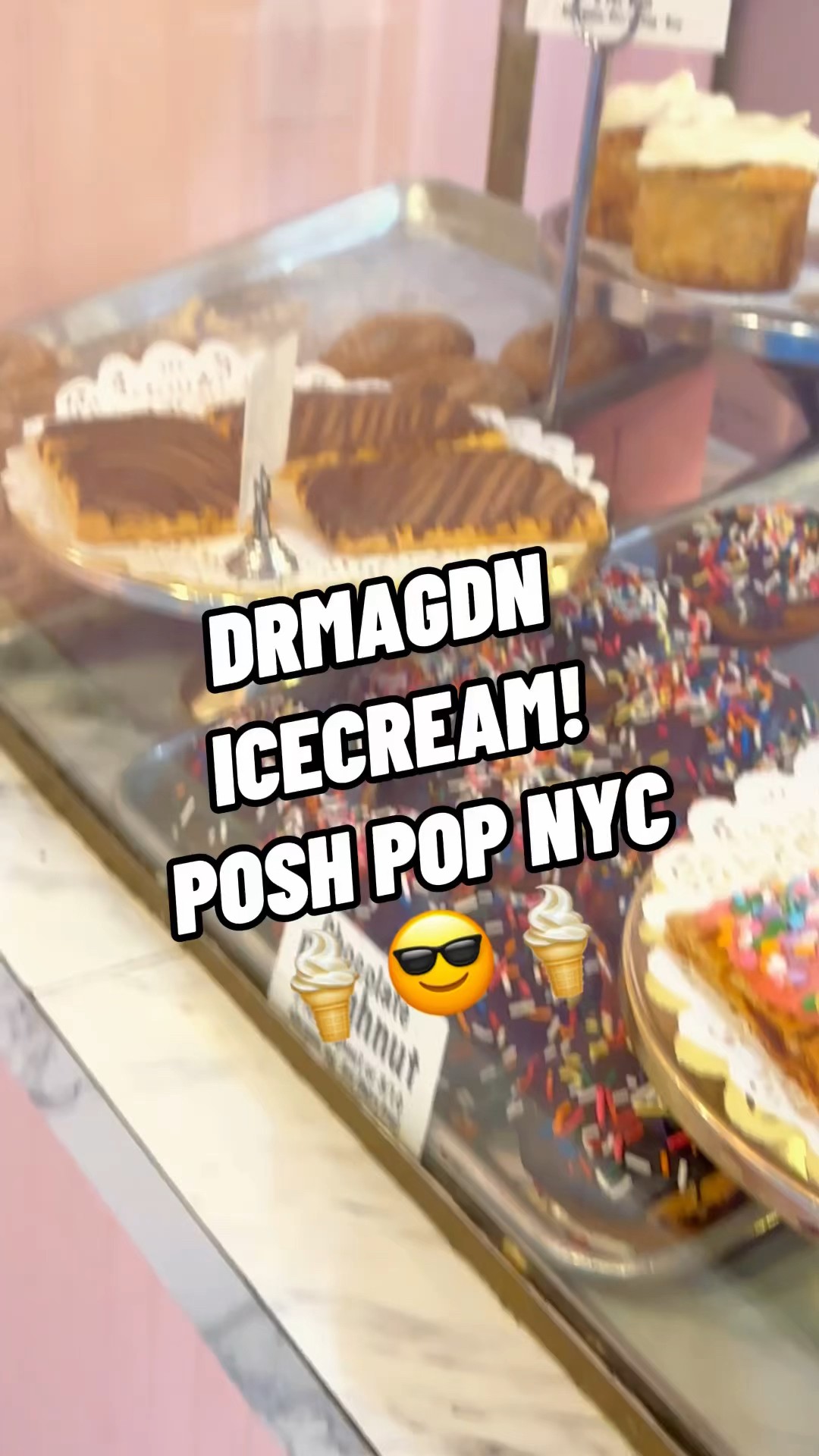 DRMAGDN ICECREAM! Posh Pop NYC #DRMAGDN #Desserts #GlutenFree #WestVillage #NYC #ICECREAM #Dessert