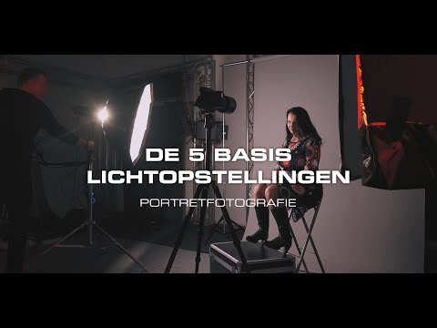 Video: Hoe Studiolampen In Te Stellen