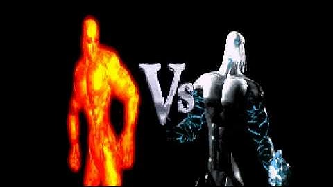 Killer Instinct : Cinder vs Glacius (SNES)