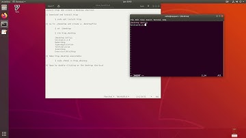 Install htop on Ubuntu 18.04 and create a desktop shortcut