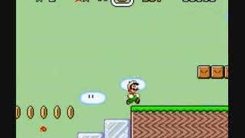 Super Mario World Custom Level: Frozen Valley