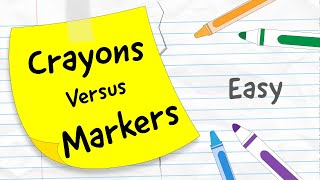 Crayon Vs Markers [Easy Mode]  Duet Rhythm Play Along