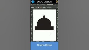 Mosque Design Illustrator Tutorial #shorts