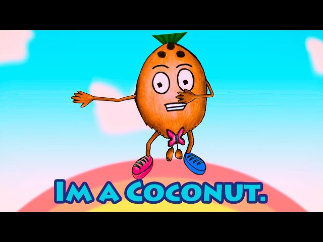 COCONUT HEN - I'M A COCONUT - Meme - Catchy and Funny Kids Song | Full Original Video | class=