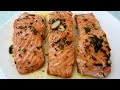 Simple Pan Grilled Salmon | Pan Seared Salmon