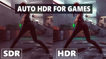 How to Enable Auto HDR for Games in Window 10