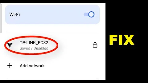 Wi-fi network Saved / Disabled automatically in Android mobile problem fixed
