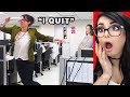 PEOPLE QUITTING THEIR JOB ON CAMERA