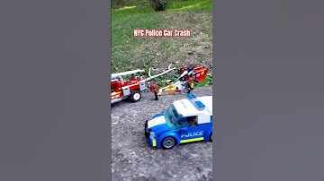 Thumbnail of NYC Police Car Explosion And Crash🚔#nyc #police #policecar #lego #shorts #keşfet #song #music