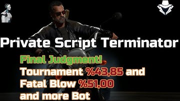 Terminator Tournament Final Judgment CronusMax y Titan One Script