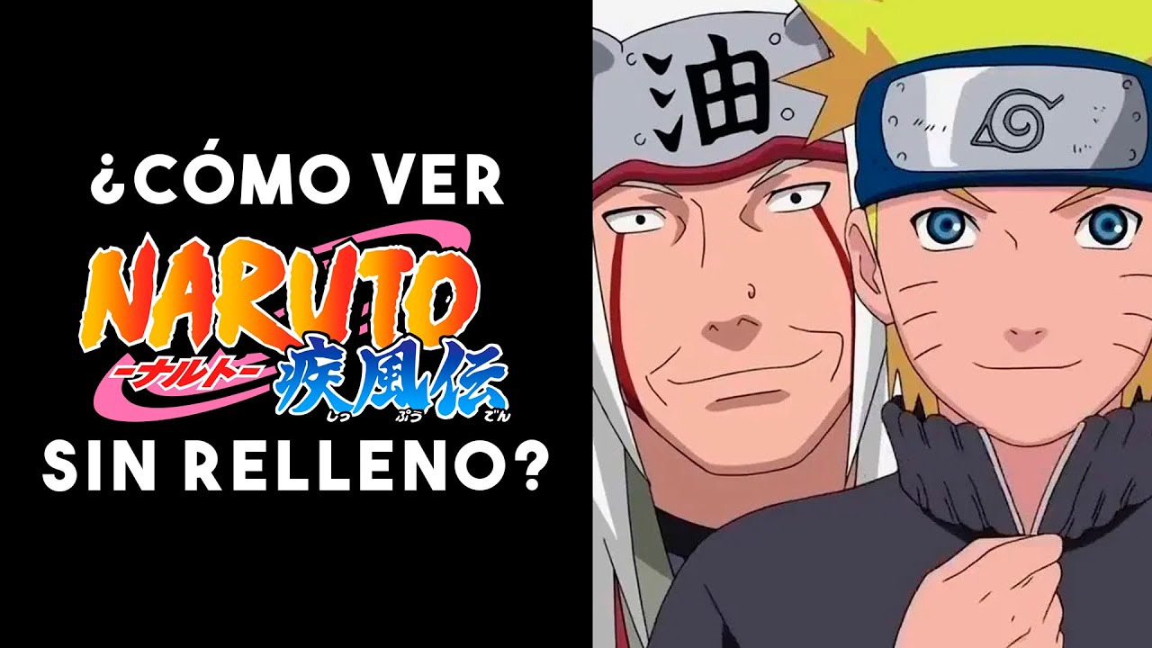 Guía especial para ver el anime de Naruto y Naruto Shippuden sin