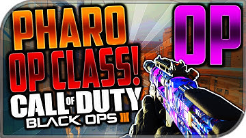 BO3: PHARO OVERPOWERED? (Best PHARO SMG Class Setup Video)
