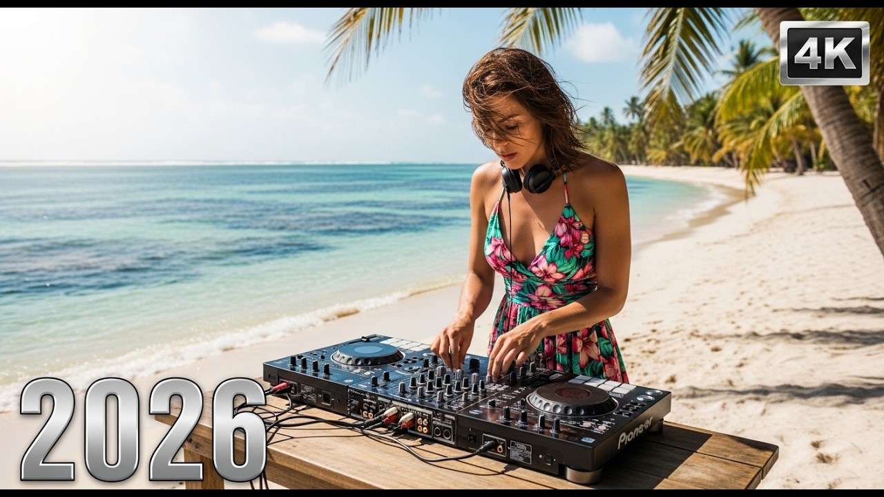 Deep House Ibiza Summer 2026 🌴 Tropical Beach Vibes 4K
