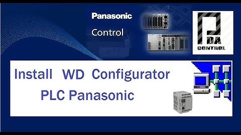 Instalar Configurator WD  - Install Configurator WD  PLC Panasonic : PDAControl