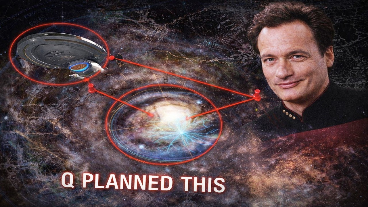 Q Secretly Manipulated Voyager’s Journey Home