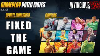The First Big Invincible VS Patch Is A HUGE W!