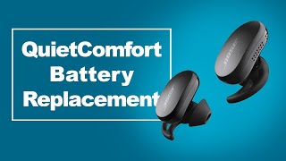 Replace the Bose Quiet Comfort 2020 QC Ear Buds Battery Repair Tutorial