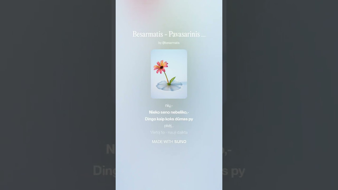 Besarmatis - Pavasarinis atgimimas version 14 (slushwave)