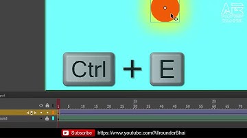 Sunrise to Sunset Animation in Adobe Animate (adobe Flash) Hindi Tutorial