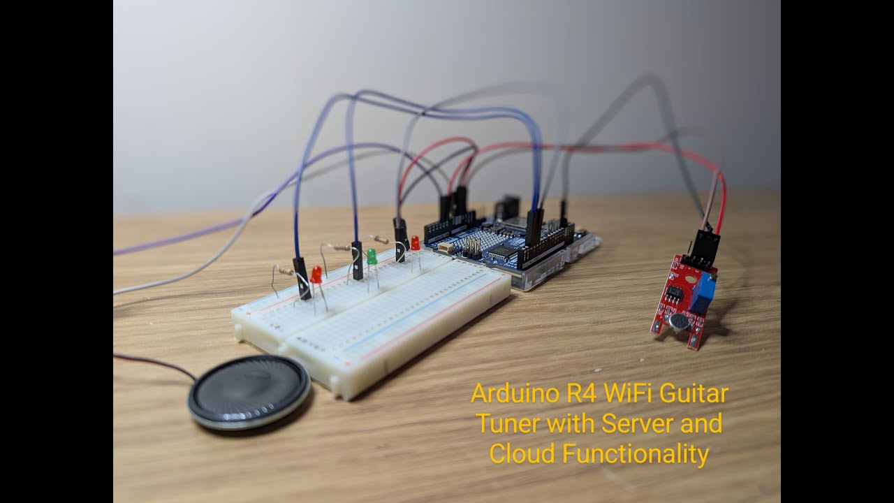 York St John University - CS IoT Arduino Guitar Tuner with Server and ...