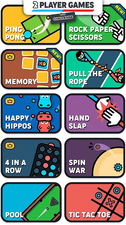 2 Player Games : the Challenge
