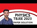 TBJEE 2023 Physics Paper Solution || By Biswajit Ghosh