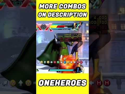 😲NOVA/DOOM HARD TAG FEAT. STRIDER HIRYU!😲 (UMVC3) #umvc3 #ultimatemarvelvscapcom3 #shorts