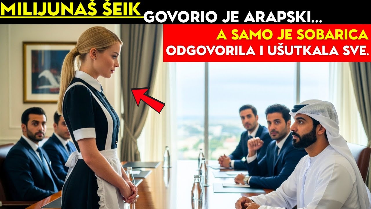 “Milijunaš šeik govorio je arapski… a samo je sobarica odgovorila i ušutkala sve.”