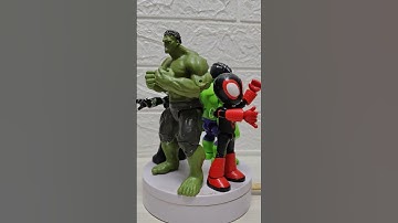 Marvel Spidey Amazing Friend Blokees, roterende video, goedkoop speelgoed #shorts #spidey